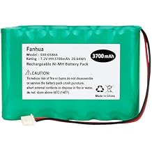 Battery Replacement for 300-03866 Honeywell Alarm Lynx 5100, 5200, 5210, Lynx Touch 7000, Lyric Controller, Lyric Keypad LCP500-L LYNXRCHKIT-SHA ADT Ademco System 7.2V, 3700mAh