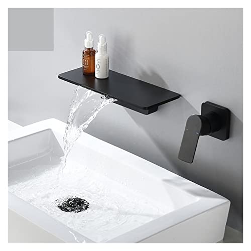 Robinet cascade de salle de bain mural pour vasque moderne