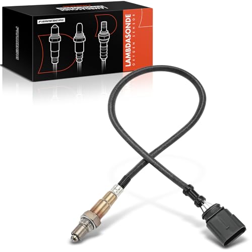 Frankberg Sonda Lambda sensor de control o sensor de diagnóstico Compatible con Polo 9N 1.8L 2005-2009 Golf IV 1J1 1.4L-2.0L 1998-2004 A4 8E2 B6 1.8L-2.4L Replace# 1K0998262Q