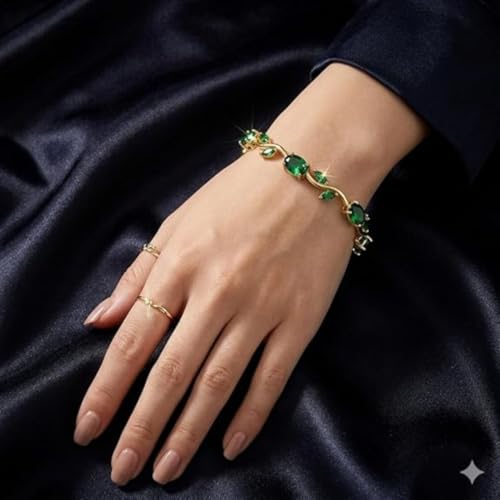 Image of Tulip Bracelet for Women & Girls | Adjustable Stainless Steel Floral Design | Minimalist Trendy Hand Bracelet for Daily, Party & Office Styling