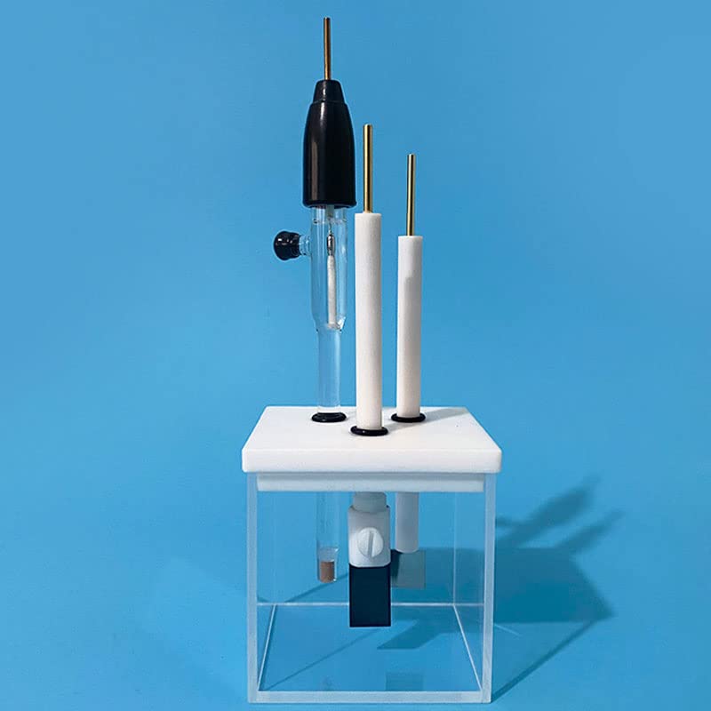 The Square Quartz Transparent Catalytic unsealed electrolytic Cell can Penetrate Ultraviolet Light Above 200nm (Length: 50mm * Width: 50mm * Height: 50mm)