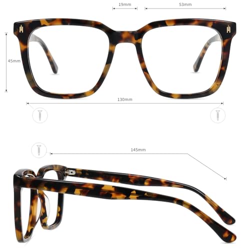 Image of Firmoo Oversized Blue Light Blocking Glasses Computer Gaming Glasses, Blue Blockers Glasses for Women /Men