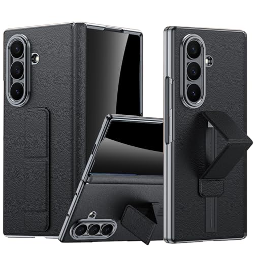 Housse Samsung Z Fold 7 antichoc en cuir avec protège-écran confidentialité