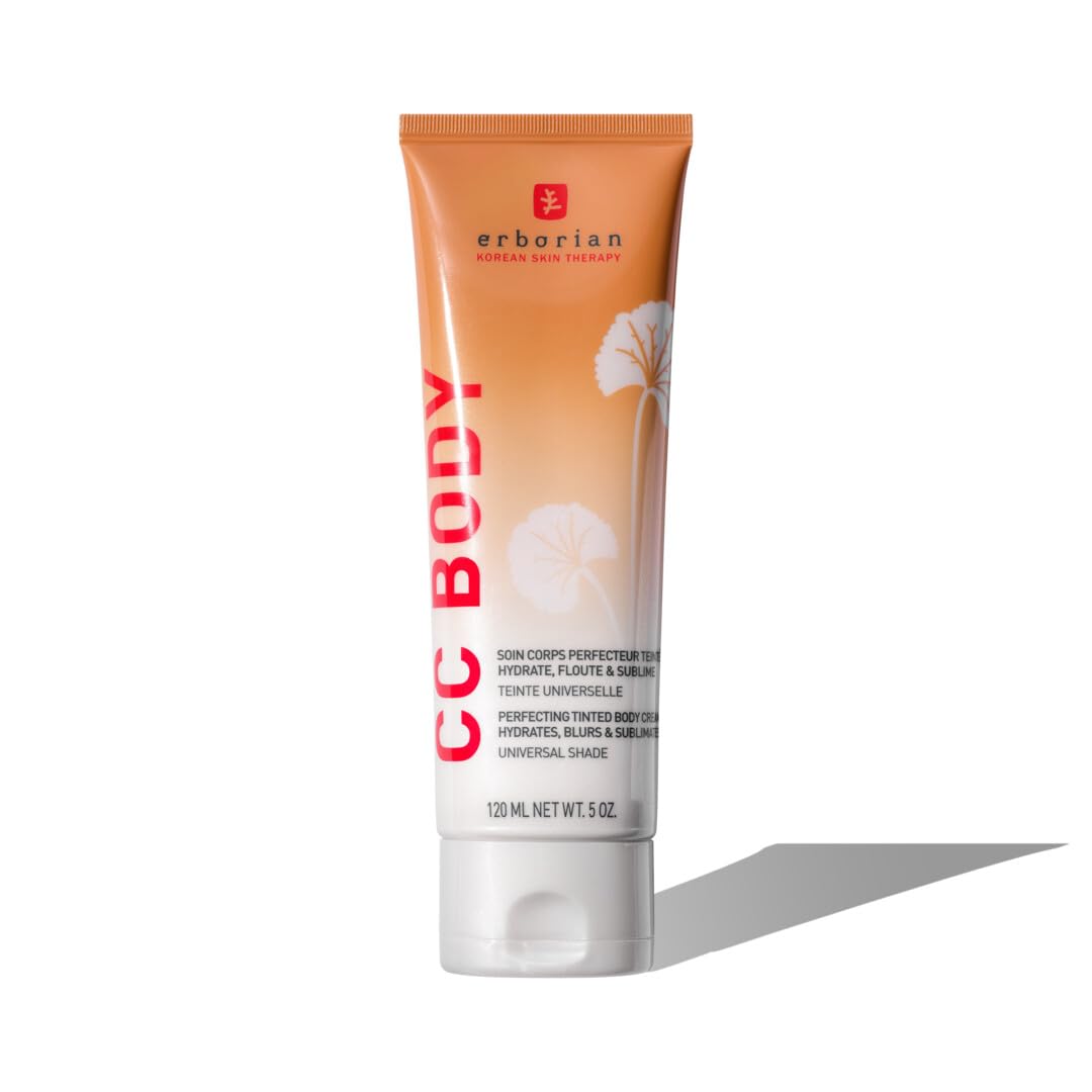CC Body - Perfecting Tinted Body Cream - Moisturizes, Blurs, Beautifies - Korean Cosmetic Treatment - Universal Shade - 120 ml
