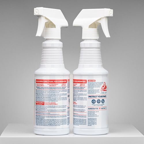 Image of Wondercide Peppermint Flea & Tick Spray for Pets Plus Home with Natural Essential Oils 16 fl. oz. (Pack of 2)
