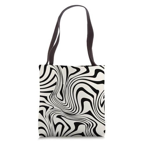 Abstract Boho Cream Black Zebra Striped For Teen Girl Boy