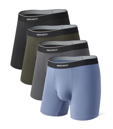 DAVID ARCHY Wide Waistband Modal Boxer Briefs