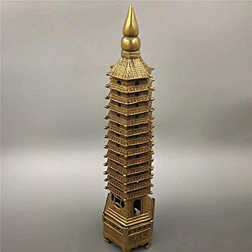 Statue ornement en laiton pur H3TF5J, idée de cadeau idéal pour pendaison de crémaillère