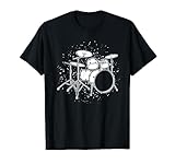 Kit de batería Dibujo Batería Set de batería Camiseta