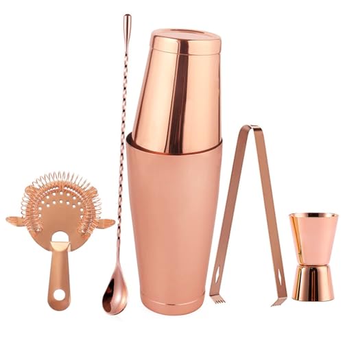 Set Coctelera de Acero Inoxidable con Accesorios miniatura 1