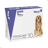 VermiCanis Plus, Vermífugo para Cães de Grande Porte até 30 kg, 2 Comprimidos
