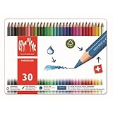 Caran d'Ache Fancolor Color Pencils, 30 Colors