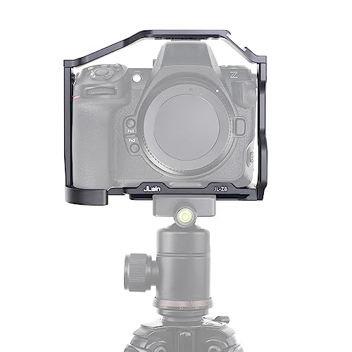 Image of Fotga Z8 Camera Cage Stabilizer Bracket with 1 /4 inch 3 /8 inch Mount for Nikon Z8 Mirrorless Camera Video Making Filmmaking,Z8 Arca Swiss Tripod Mount Plate Cage