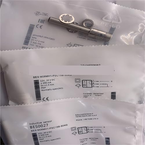 Sensor BES0027 inductivo M08MH1-PSC15B-S04G para control posicional 4