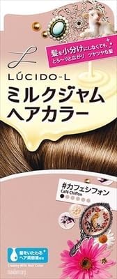 【まとめ買い】ルシードエル ミルクジャムヘアカラー ＃カフェシフォン （医薬部外品） 【 ヘアカラー・黒髪用 】【HRM641744