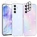 YIRSUR Glitzer Hülle für Samsung Galaxy A55 5G mit 2 Stück Glasfolie und 2 Stück Kameraschutz, Transparent Handyhülle Bling Weiche TPU Silikon Stoßfest Schutzhülle für Frauen und Mädchen Galaxy günstig Kaufen-YIRSUR Glitzer Hülle für Samsung Galaxy A55 5G mit 2 Stück Glasfolie und 2 Stück Kameraschutz, Transparent Handyhülle Bling Weiche TPU Silikon Stoßfest Schutzhülle für Frauen und Mädchen