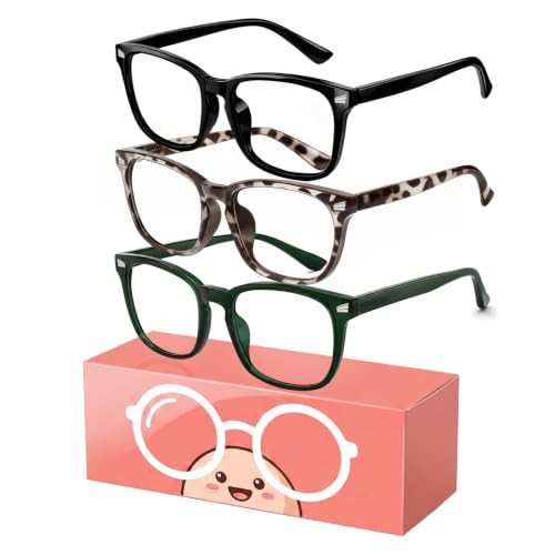 ECO-TH Kids Blue Light Glasses, Light weight glasses Boys Girls