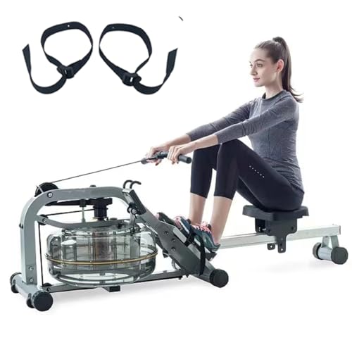 Concept 2 Rower Accessories Foot Pedal Fixed Straps Workout Machine Parts Sunny Health Replacement Cable Multi Function Adjustable Nylon Bicycle Binding Elliptical Treadlife Fitness (2pcs Black)