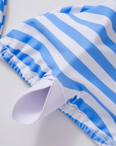 Image of MOSHENGQI Women Sexy Brazilian Bikini 2 Piece Spaghetti Strap Top Thong Swimsuit Bathing Suit