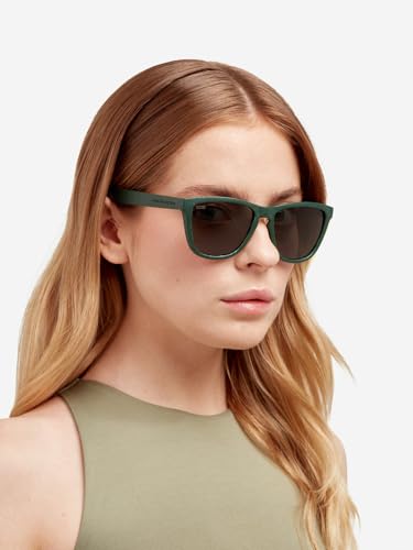 Image of Hawkers One Sunglasses for Men and Women - 100% UV400 Protection - Lightweight and Square Sunglasses