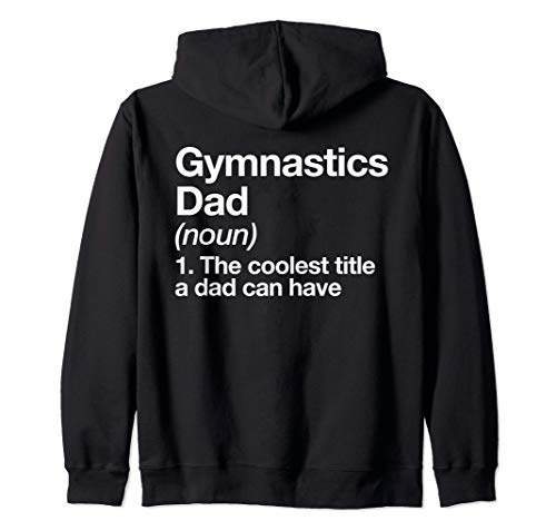 Papá de Gimnasia Definition Funny Deportes Sudadera con Capucha