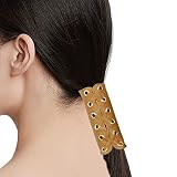 ponytail wraps for bikers,leather Ponytail Holder,ponytail Wrap Hair Glove,leather Hair Wraps for Po