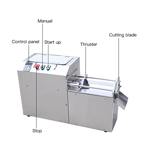 Cortadora eléctrica comercial vegetal y frutas 400W miniatura 3