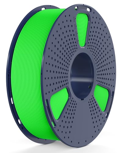 Image of SUNLU High Speed PETG 3D Filament 1.75mm, 30mm /s - 600mm /s Print Range, High Flow Speedy 3D Printer Filament, Fit Most FDM Printers, Dimensional Accuracy + /- 0.02mm, 1kg Spool, (Green)