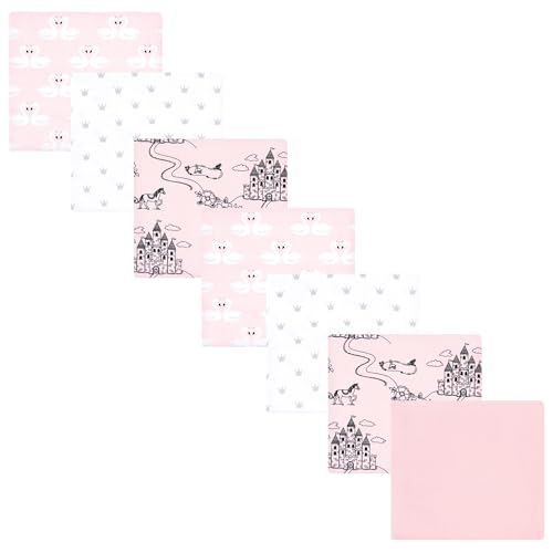 Image of Luvable Friends Little Treasure Flannel Receiving Blankets 7pk
