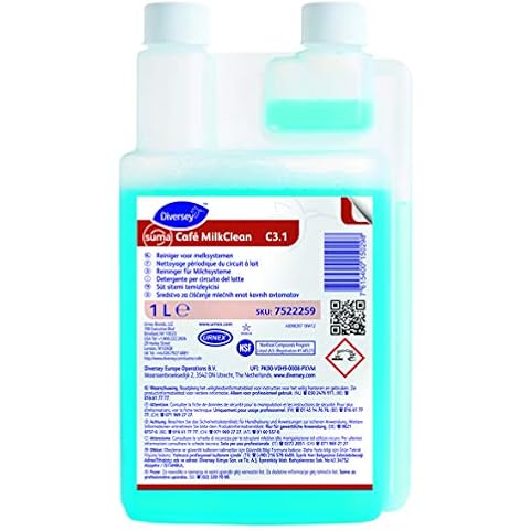 Diversey 7522259 Suma Café MilkClean C3.1, Milchsystemreiniger für Kaffeemaschinen, 1 L Cover