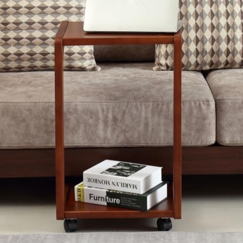 Table basse en bois massif aux finitions minimalistes