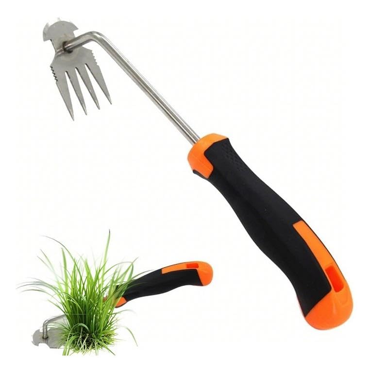 Tragbarer Hand-Unkrautstecher, Unkrautzieher, Bagger, Rechen, Gartenhacken,Unkrautbekämpfungswerkzeuge
