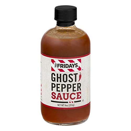 t.g.i. friday's T G I Ghost Pepper Sauce, 9 Ounce Bottle (Pack of 12)