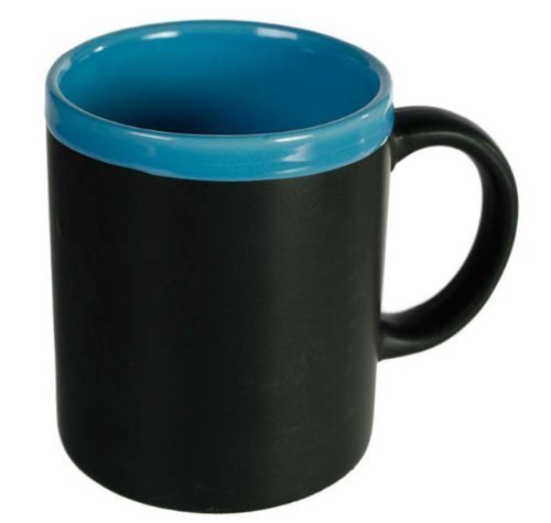 eBuyGB Never Forget Again Memo Ceramic Mug, Ceramic, Black/Blue