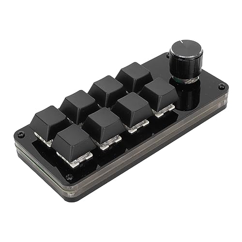 Clavier mecanique personnalise à une main Vikye hotswap 8 touches avec bouton programmation macros