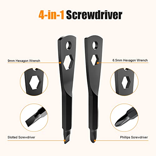 4-in-1 Keychain Screwdriver