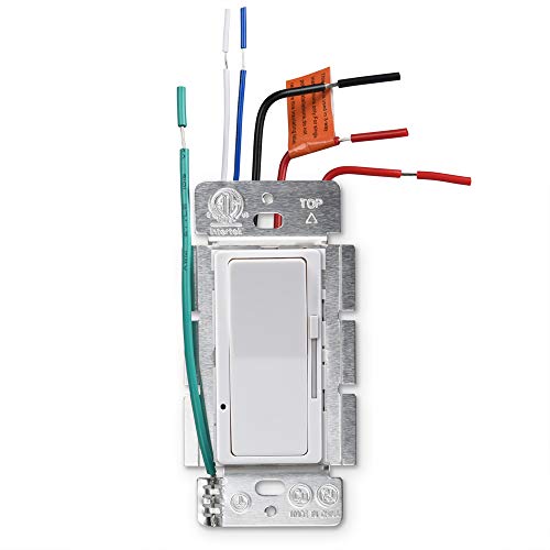 KEYGMA 0-10V LED Dimmer Light Switch, Single-Pole or 3-Way Slide Dimmer Switch