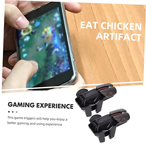 FONDOTIN 1 Par botão de assistência ao jogo móvel acessórios para jogos móveis celulares gatilho de