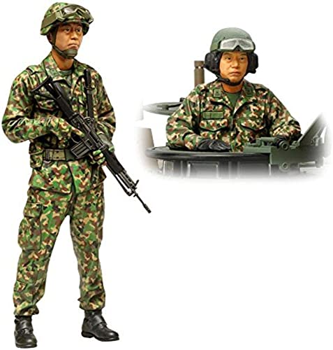 Tamiya 36316 1/16 JGSDF Tank Crew Set, 36316
