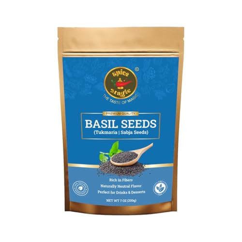 Spice Magic Basil Seeds 7oz (200g) | Edible Basil Seeds