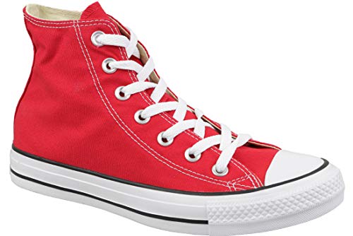 Image of Chuck Taylor All Star Canvas High Top, Red, 8