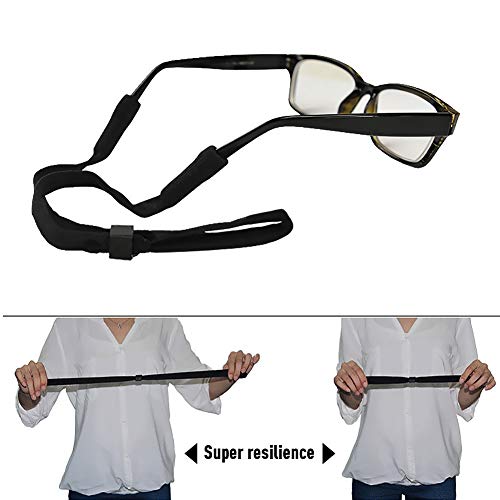 Leyaron 10 Pack Glasses Strap for Men Women, Eyeglass Sunglass Holder Straps