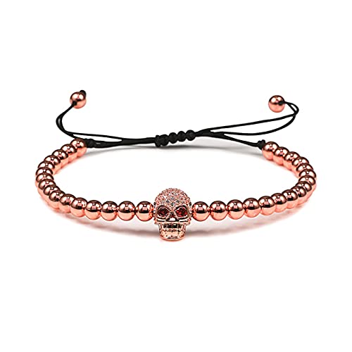 Bracelet de perles fait à la main et réglable pour homme et femme