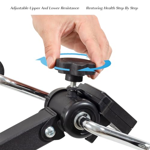 Mini bicicleta estática para ejercicios portátiles miniatura 5