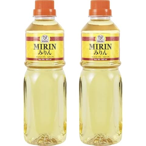 52USA Mirin Cooking Wine 16.9 FL OZ X2, Red Rice Cooking Wine & Seasoning Homemade Sauces, Marinades, Glazes, Salad Dressings, Sushi Rice, Ramen Noodles Cover