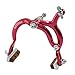 Dia Compe MX890 Side Pull Caliper Brake Set (F+R) for Old School BMX, Red, DP2512-FR