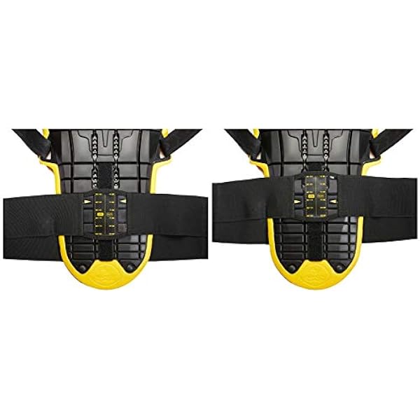 SPIDI Z140-016 защита для спины Back Warrior Evo, черный/желтый