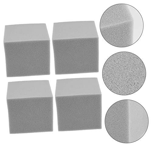 Toyvian 4pcs Bloques de Espuma Aislante Acústica Esquina para Tratamiento Acústico Resistentes al Fuego Cubos Difusores de Sonido para Estudios de Música Teatros en Casa y Espacios de Grabación miniatura 5