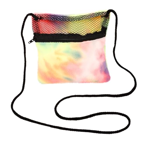 BESTonZON Hamster Tragetasche Atmungsaktive Umhängetasche für Kleintiere Stylische und Praktische Transportlösung für Hamster und Meerschweinchen für Outdoor Reisen