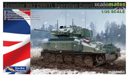 Maquette Char Scimitar Mk2 Cvr(t) Operation Cabrit Estonia Gecko Models 35gm0053 1/35